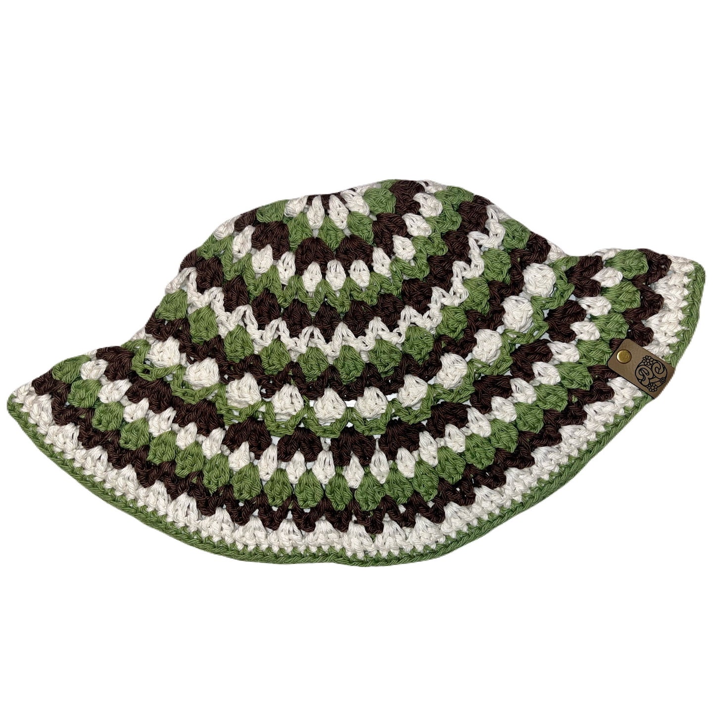 Kelp Bucket Hat - Brown/Cream/Sage