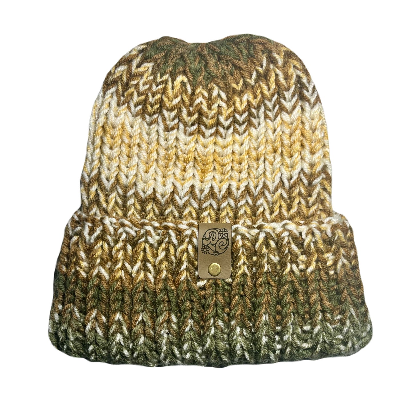 Chunky Knit Beanie - Cobblestone Ivy