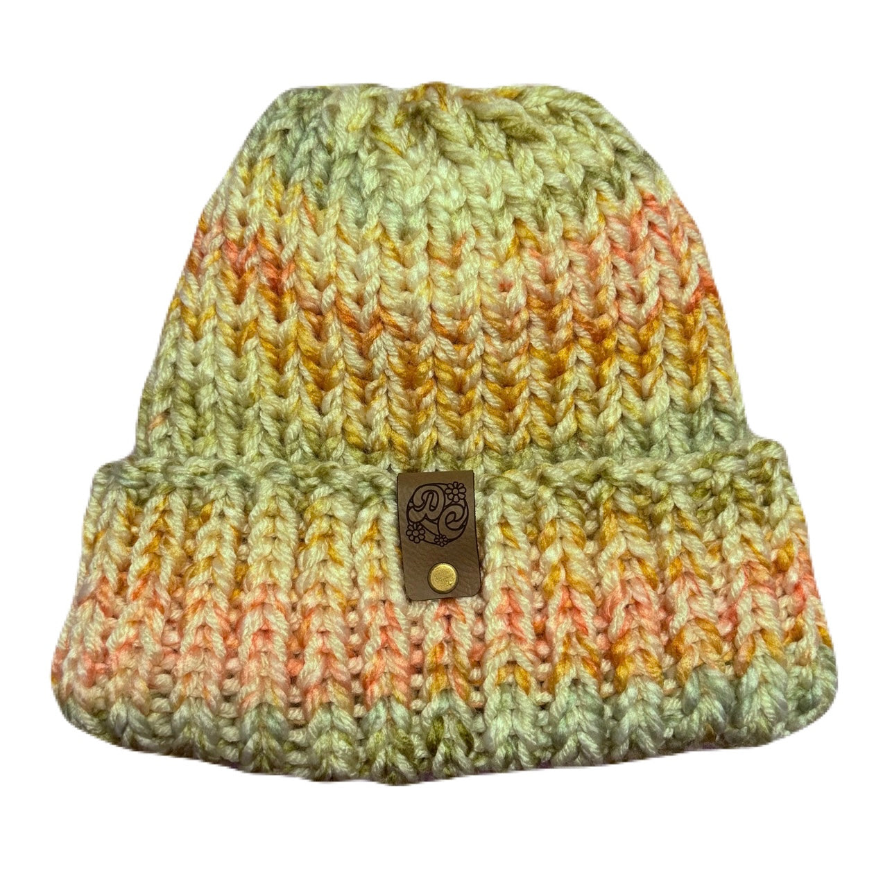 Chunky Knit Beanie - Sunburst Harvest