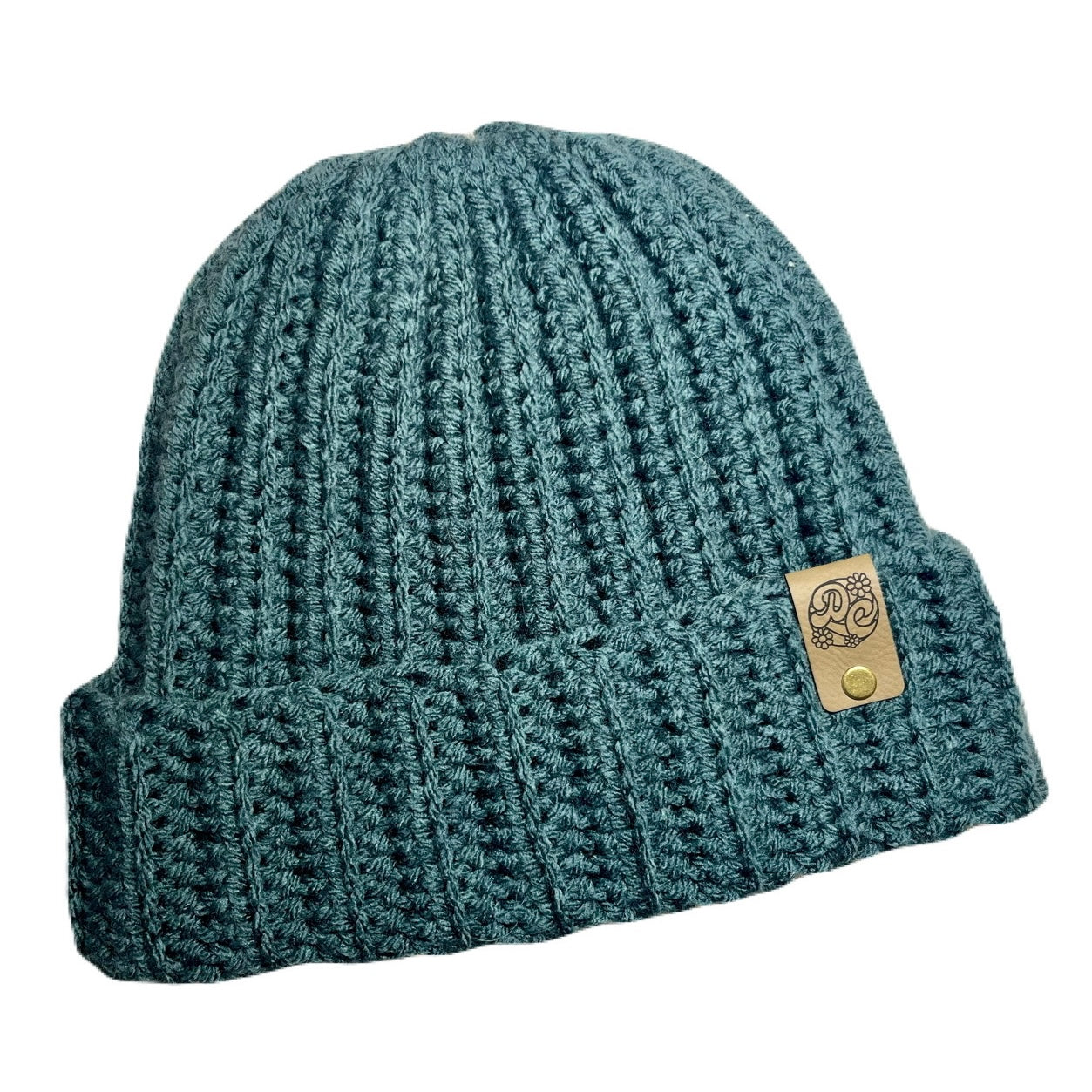 Ribbed Beanie - Dusty Blue