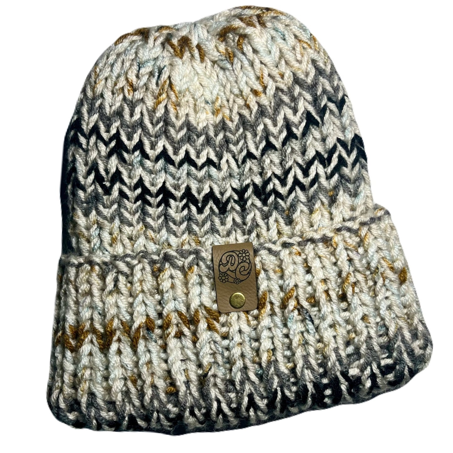Chunky Knit Beanie - Eagle Gold