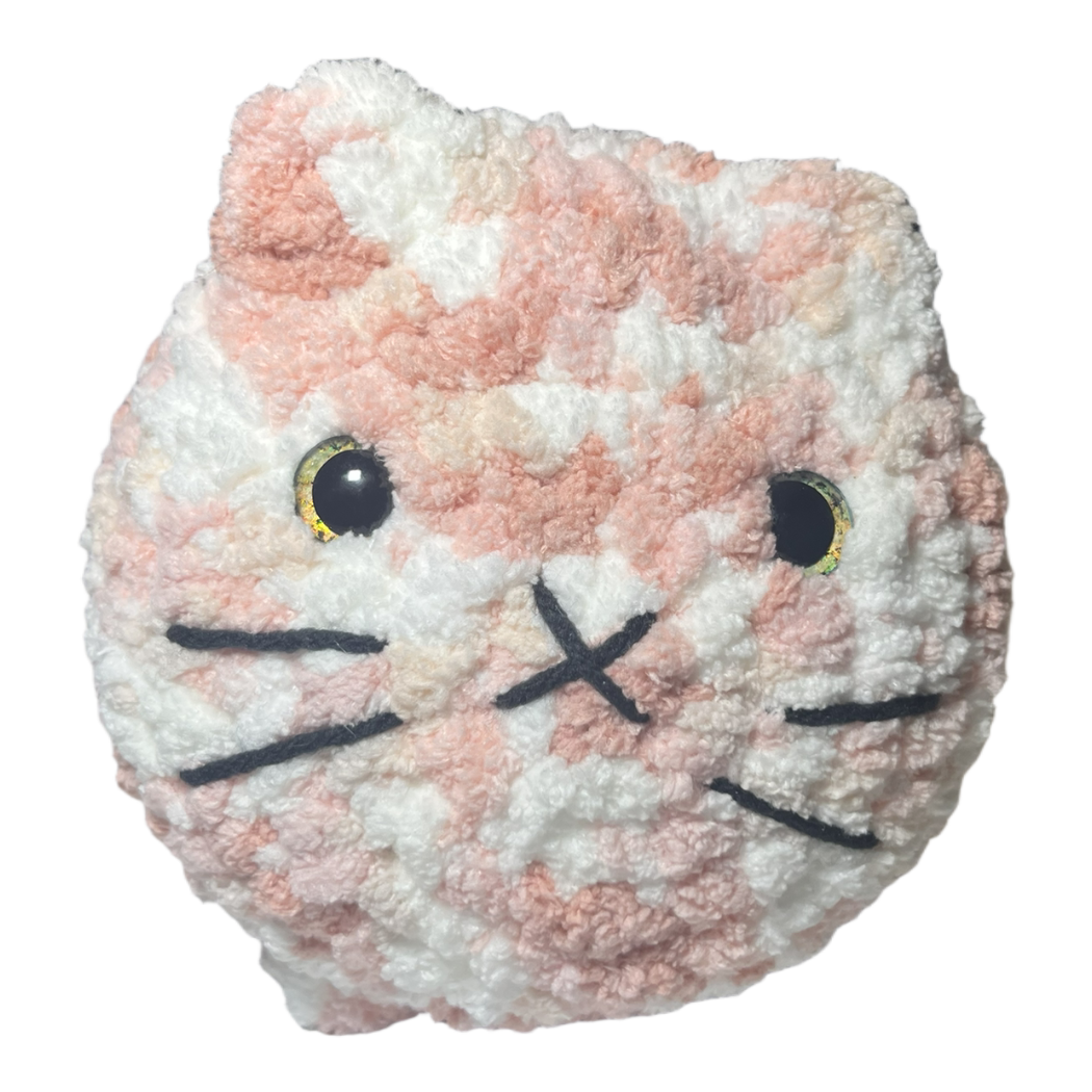 Loaf Cat - Pink/White