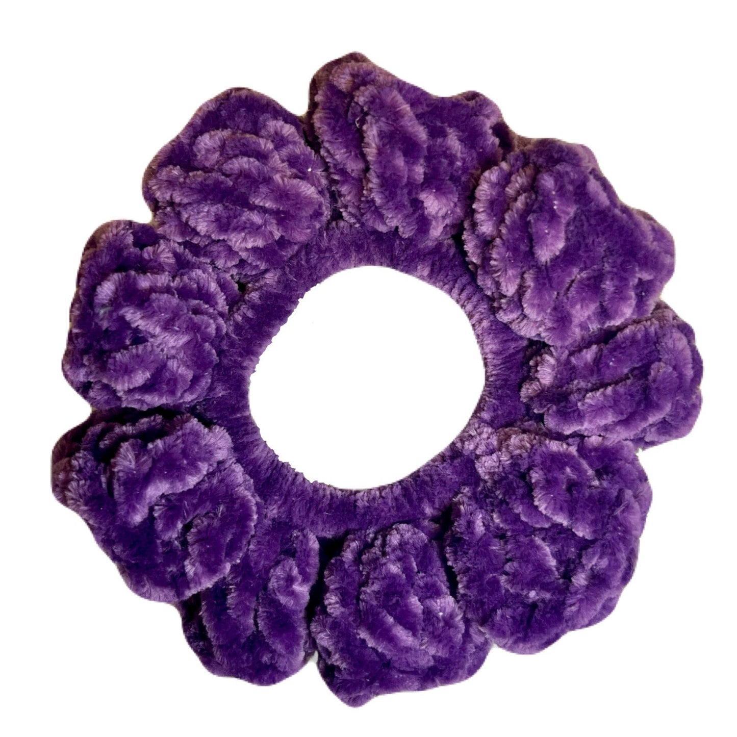 Velvet Scrunchie - Iris