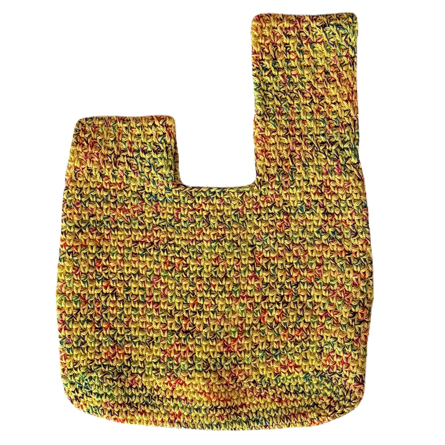 Japanese Knot Bag - Yellow Confetti