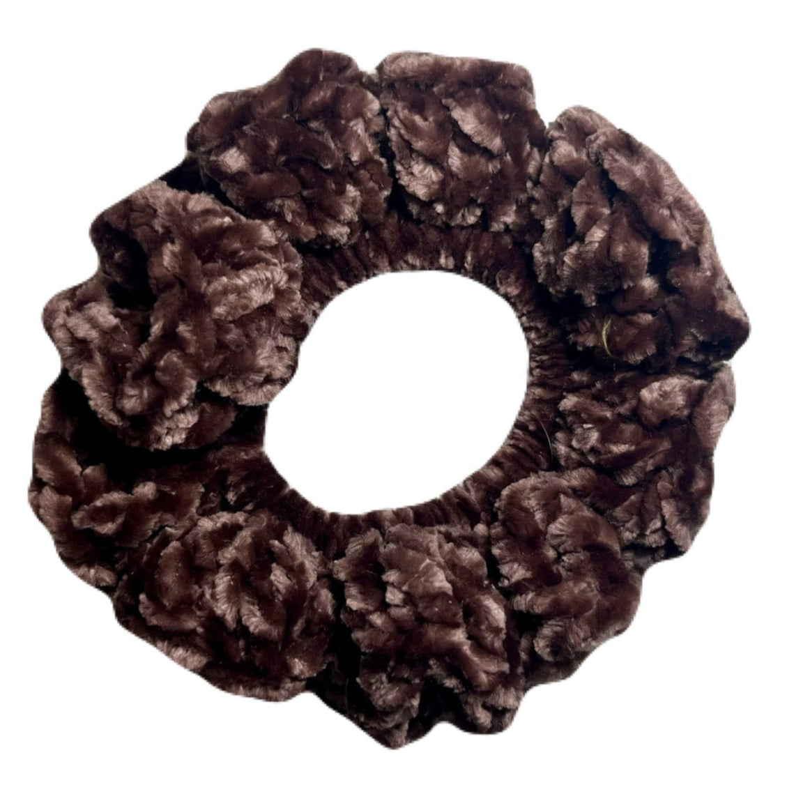 Velvet Scrunchie - Mocha