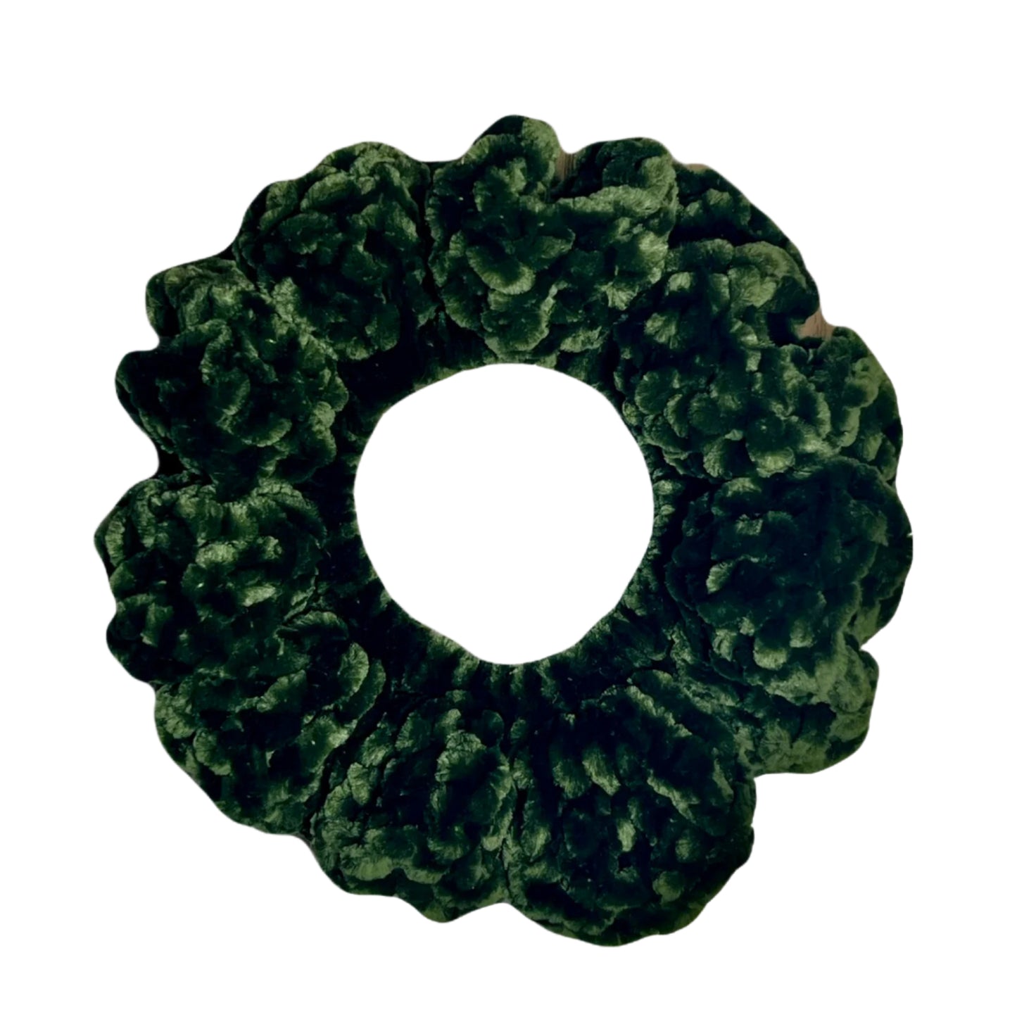 Velvet Scrunchie - Super Greens