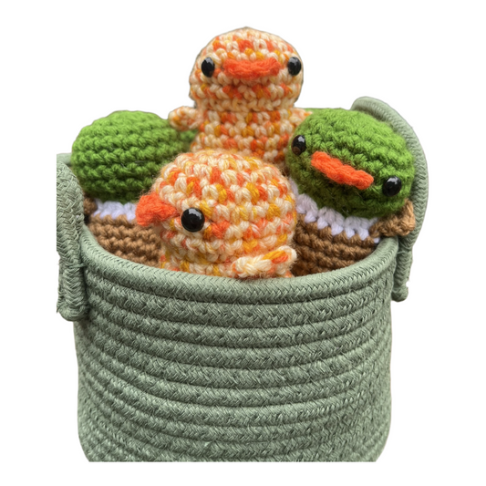 Small Crochet Duckling