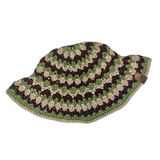 Kelp Bucket Hat - Brown/Sage/Jute