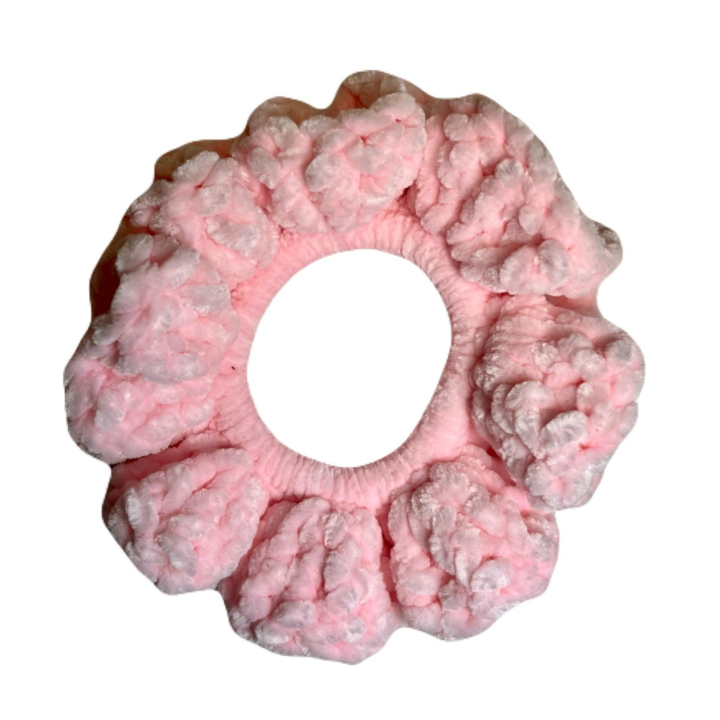 Velvet Scrunchie - Baby Pink