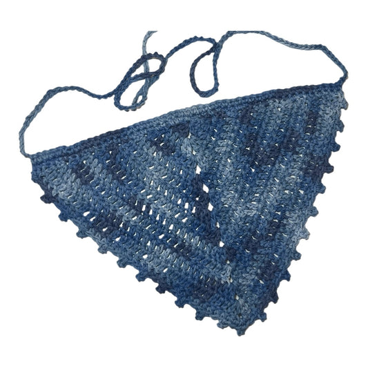 Cotton Bandana - Blue Ombré