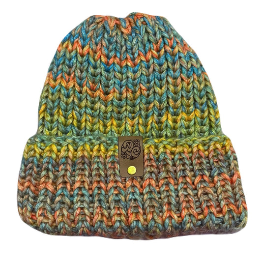 Chunky Knit Beanie - Macaw