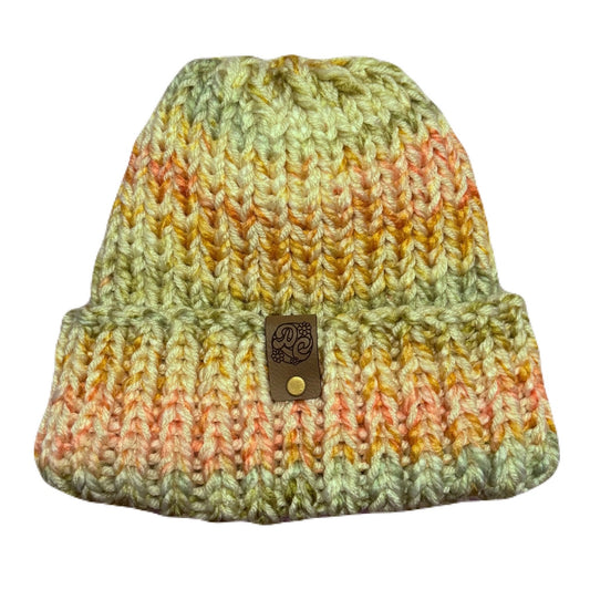 Chunky Knit Beanie - Sunburst Harvest