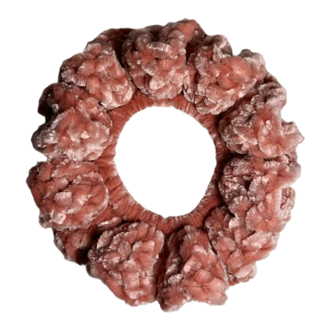Velvet Scrunchie - Dusty Blush