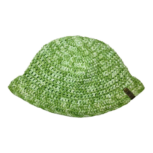 Cotton Bucket Hat - Lime Ombre