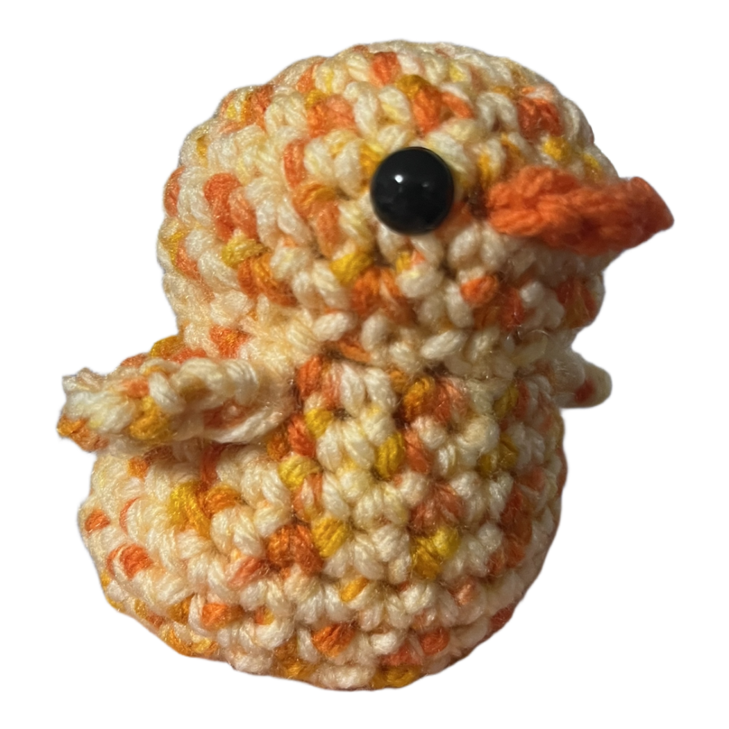 Small Crochet Duckling