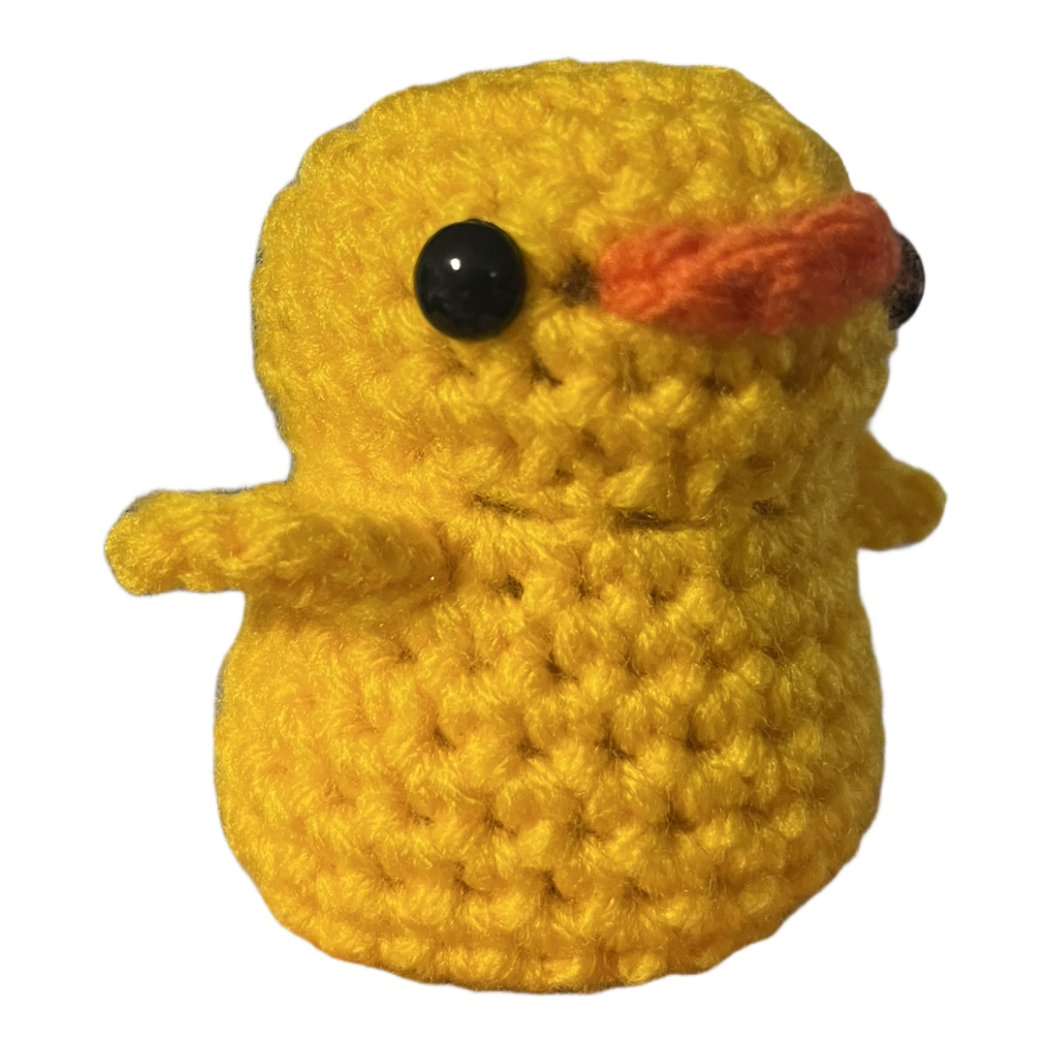Small Crochet Duckling