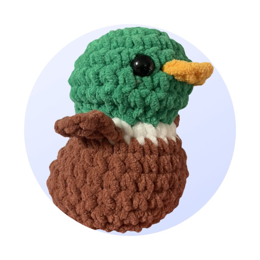 Medium Crochet Duckling