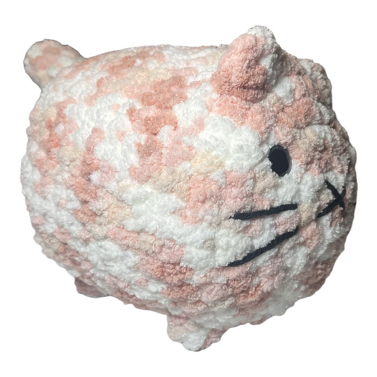 Loaf Cat - Pink/White