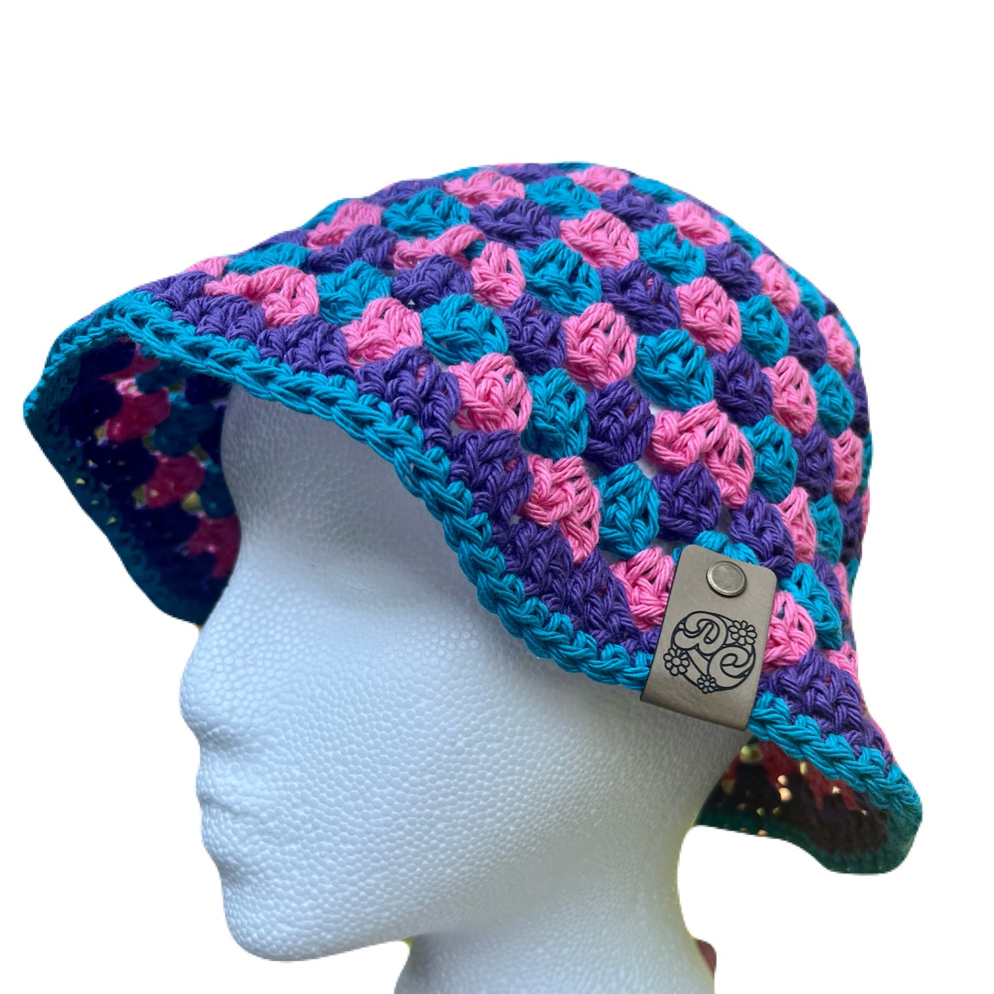 Granny Bucket Hat - Bi Pride