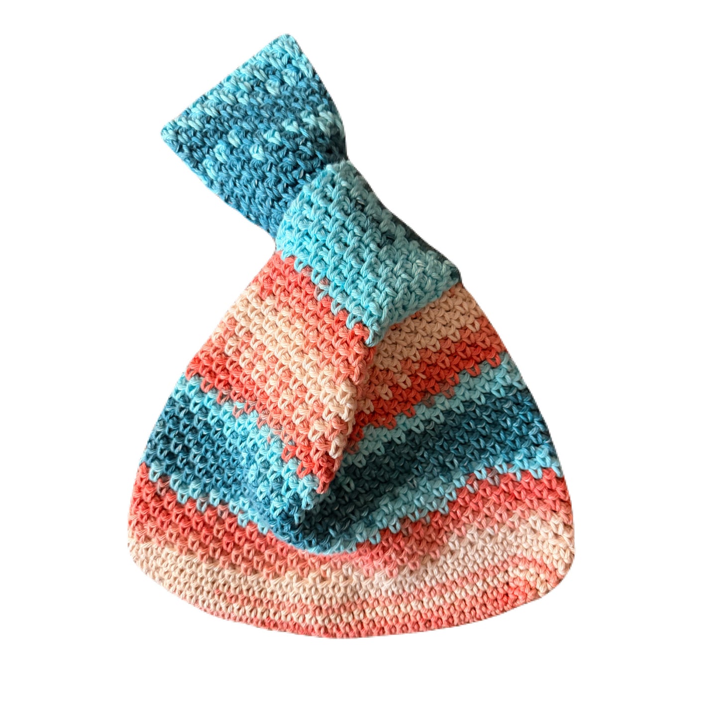 Japanese Knot Bag - Coral Reef