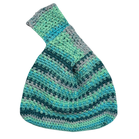 Japanese Knot Bag - Evening Sea