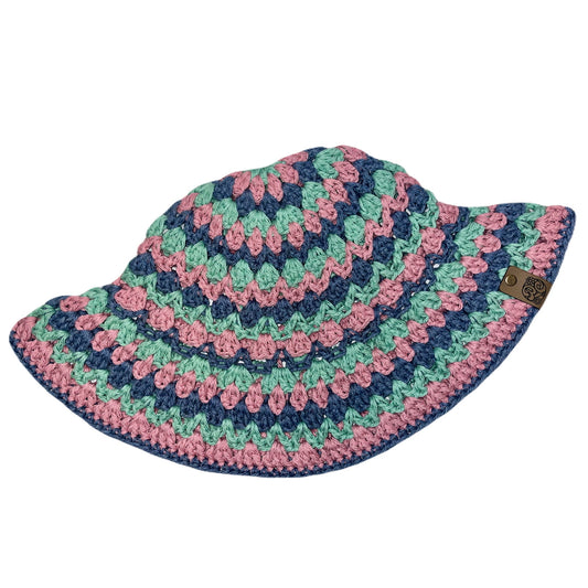 Kelp Bucket Hat - Jade/Rose/Denim