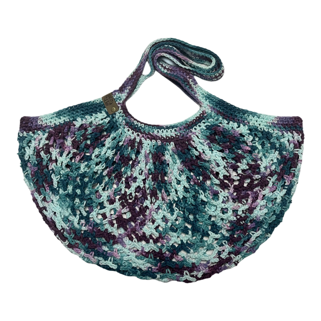 Medium Mesh Market Bag - Jewel