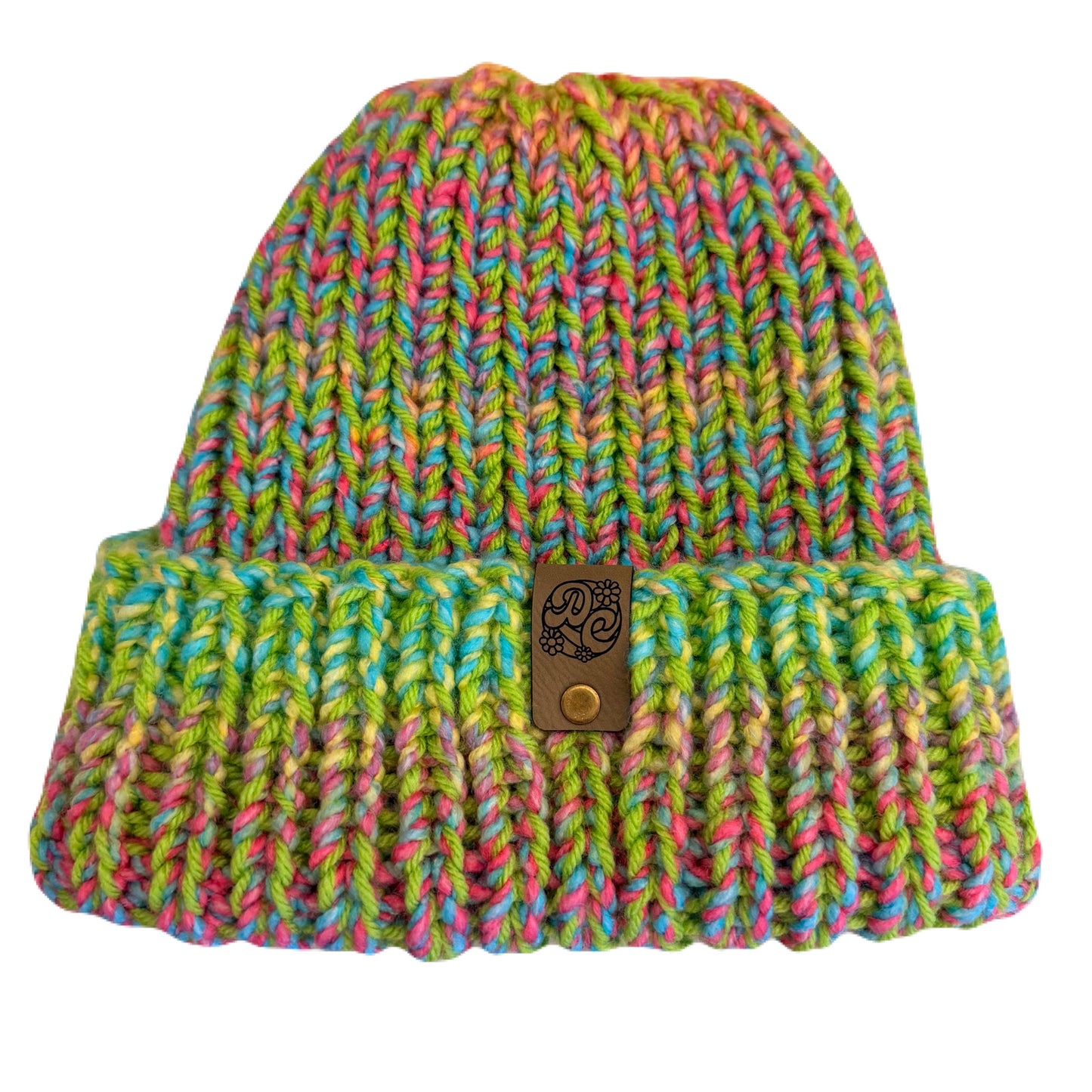 Chunky Knit Beanie - Saltwater Taffy