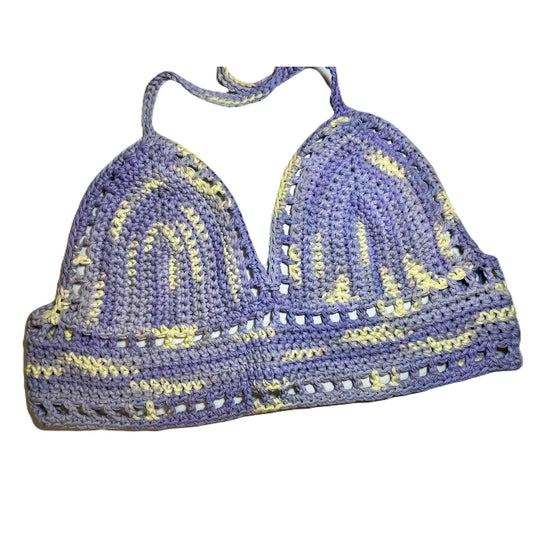 Lilac/Yellow Lily Top - Small