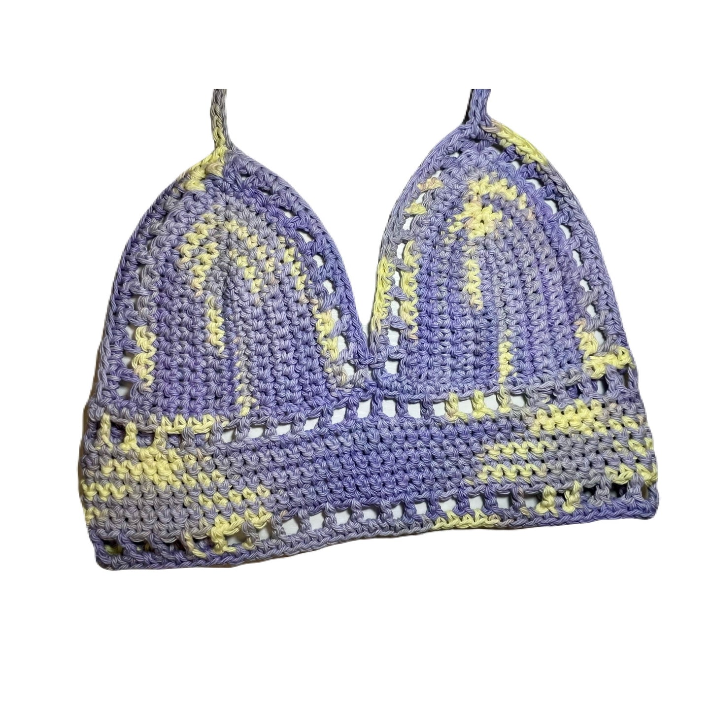Lilac/Yellow Lily Top - XSmall