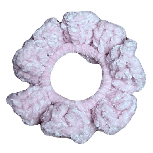 Velvet Scrunchie - Lavender Fog