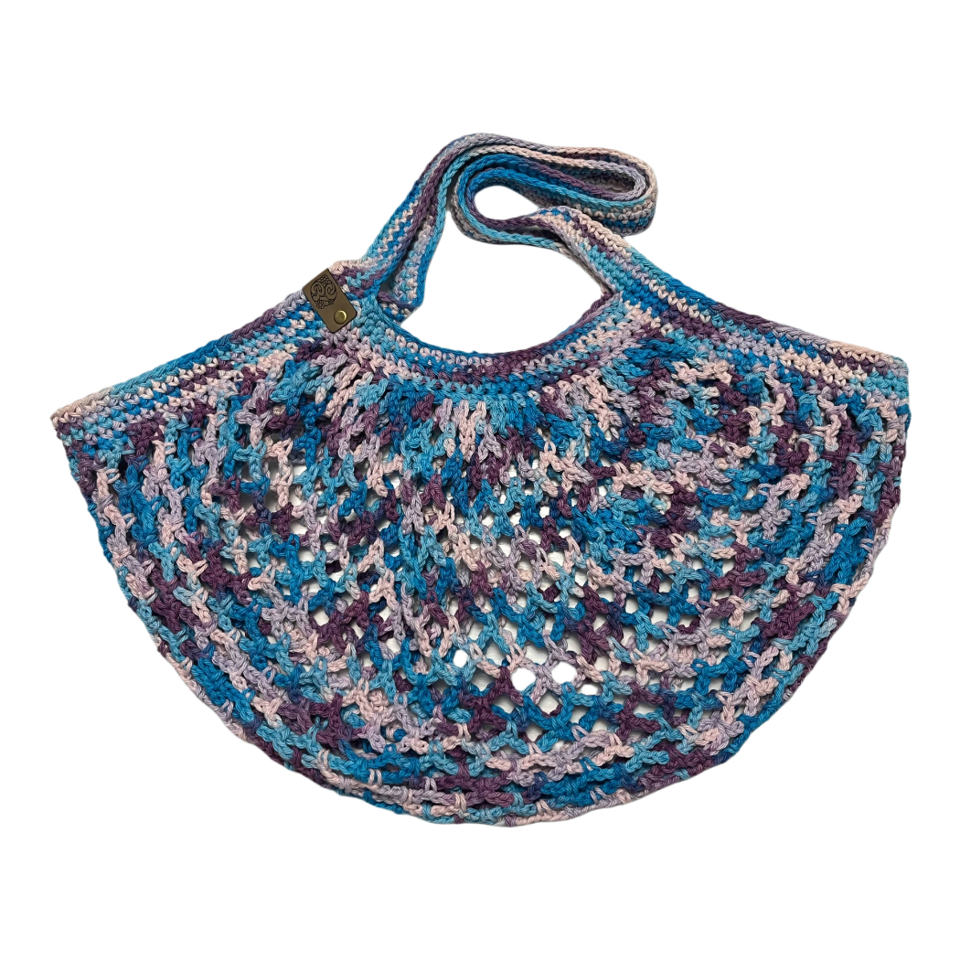 Medium Mesh Market Bag - Mermaid