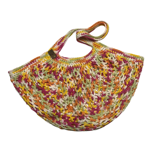 Medium Mesh Market Bag - Over the Rainbow