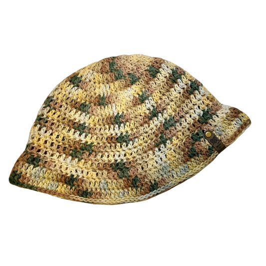 Cotton Bucket Hat - Olive Branch