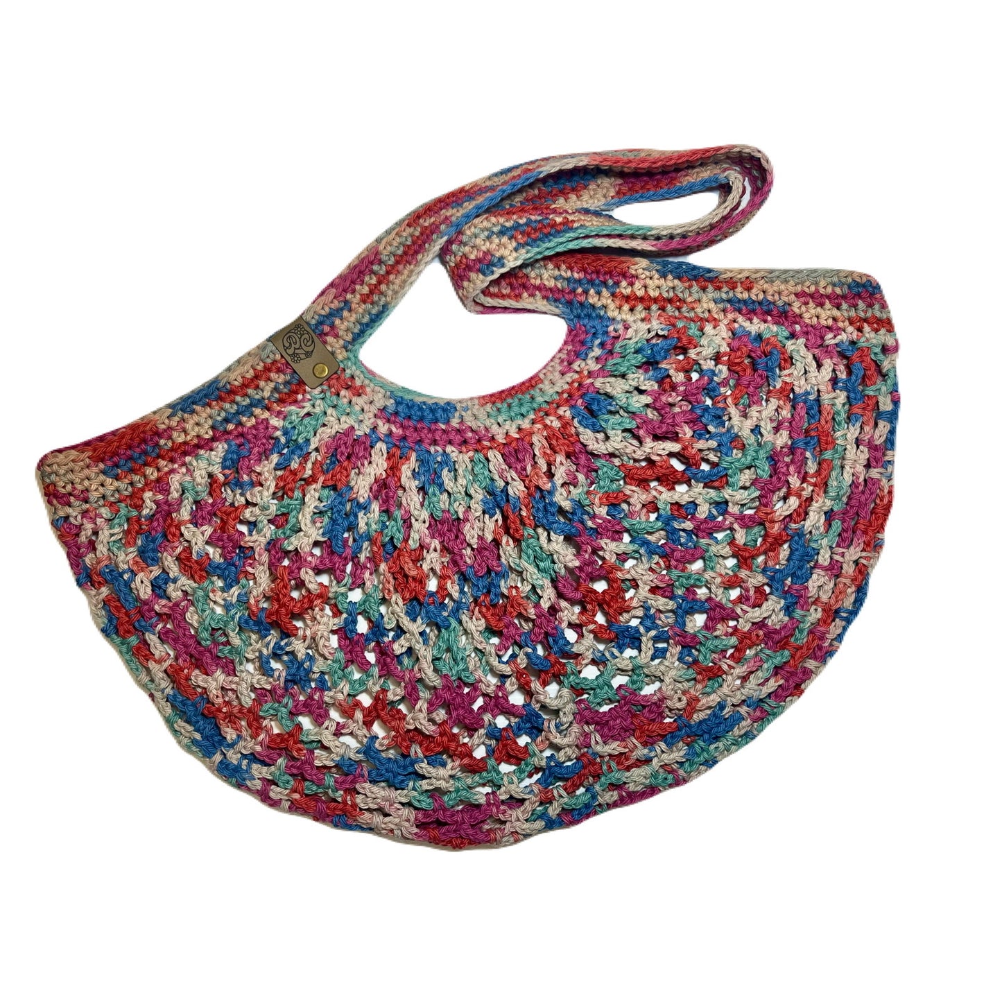 Medium Mesh Market Bag - Painted Deserts
