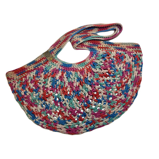 Medium Mesh Market Bag - Painted Deserts