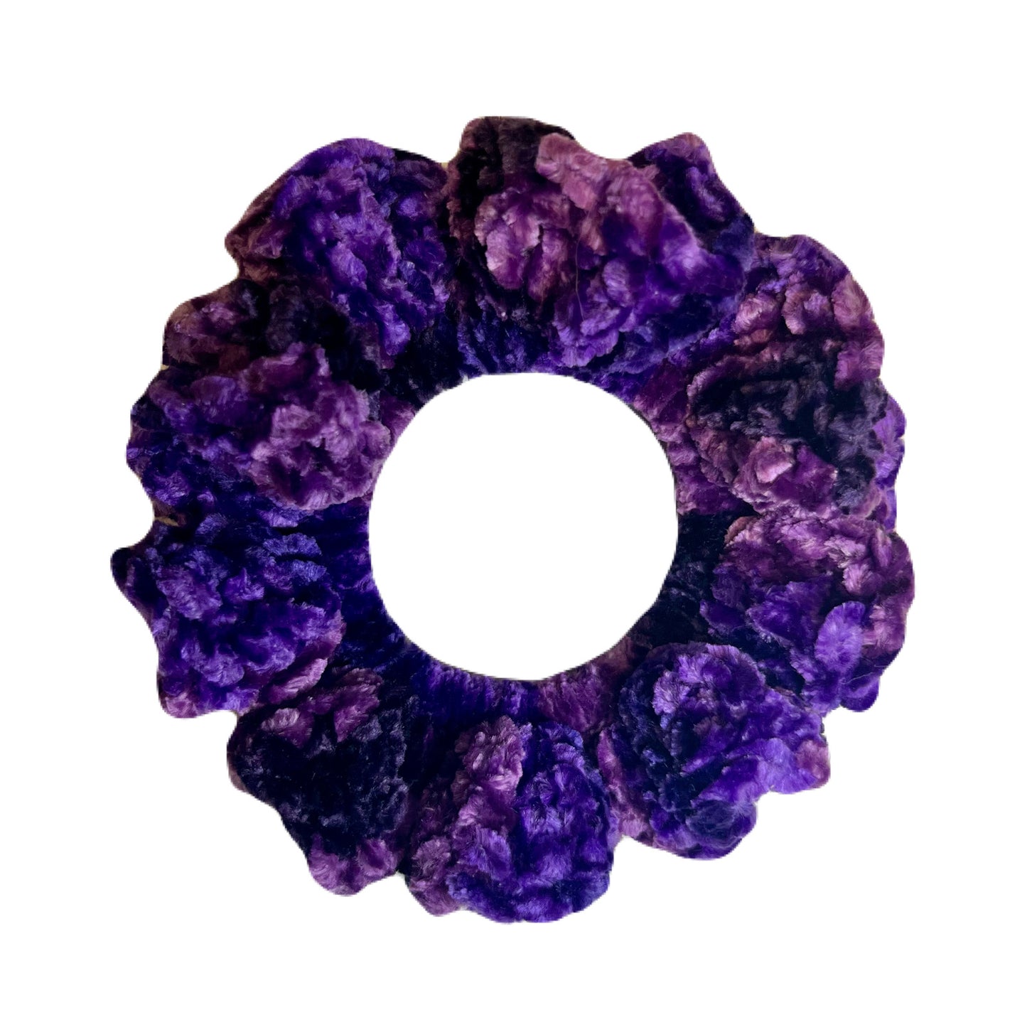 Velvet Scrunchie - Potent Purple