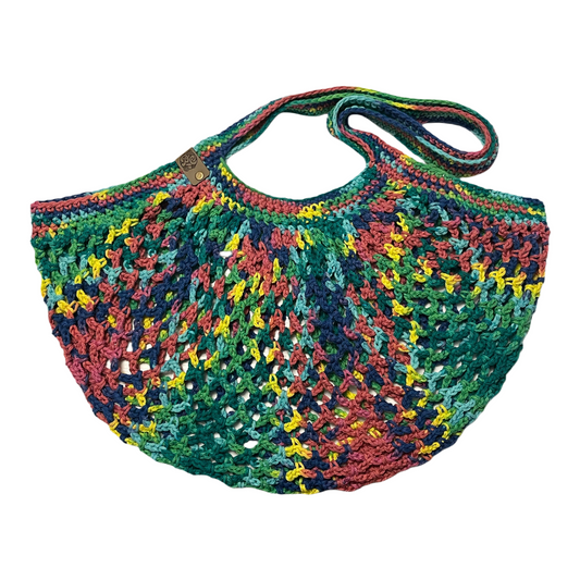 Medium Mesh Market Bag - Psychadelic