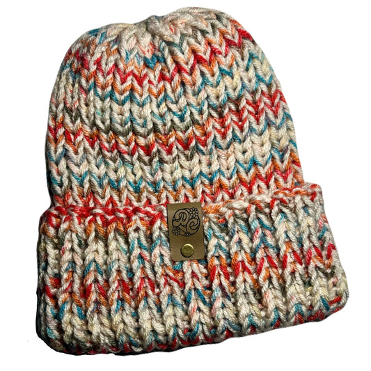 Chunky Knit Beanie - Royal Gorge