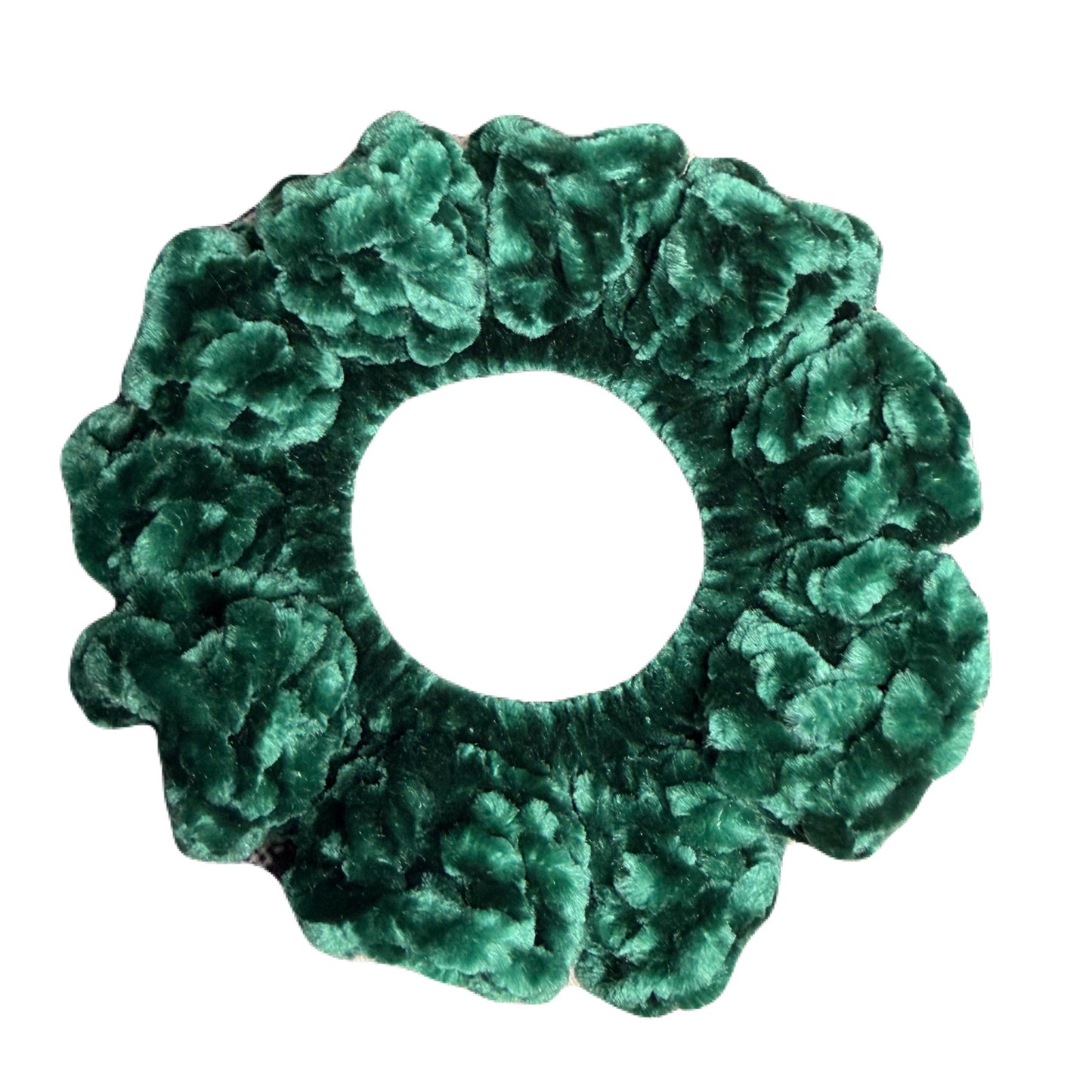 Velvet Scrunchie - Rain Forest