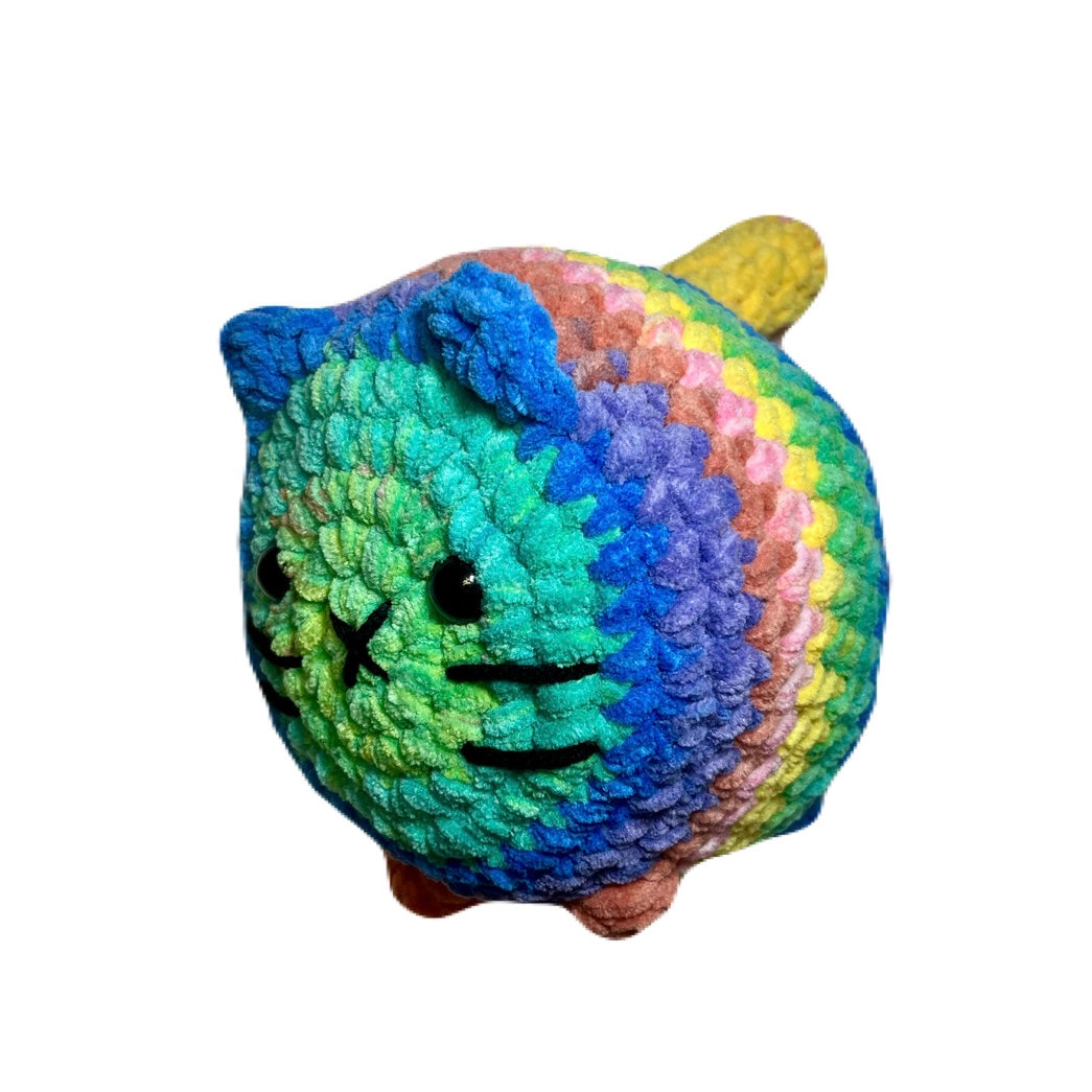 Mini Loaf Cat - Rainbow
