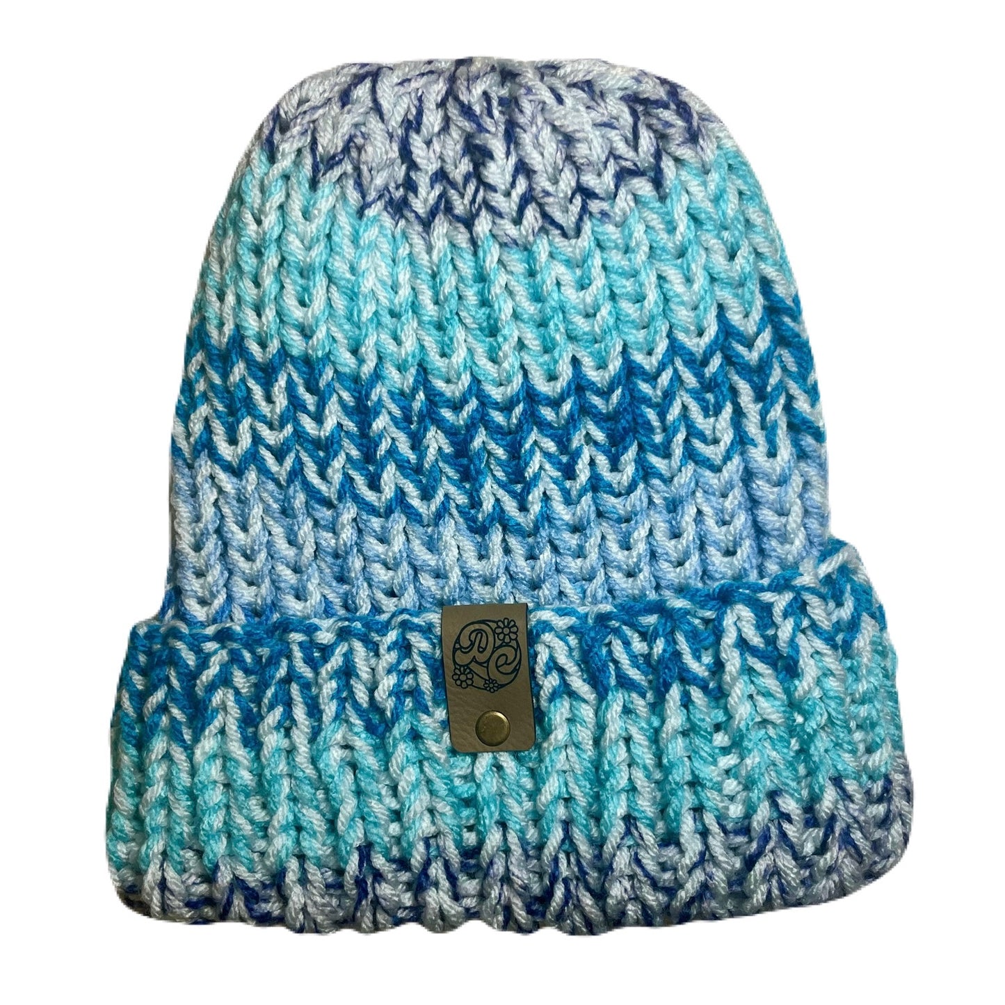 Chunky Knit Beanie - Snow Cone 2