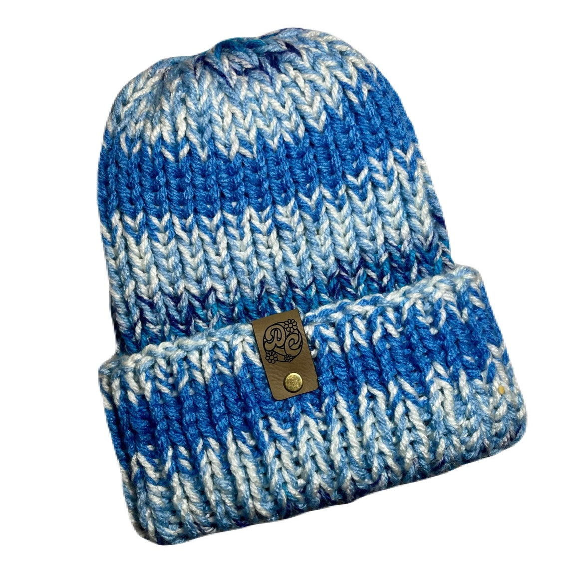 Chunky Knit Beanie - Snow Cone