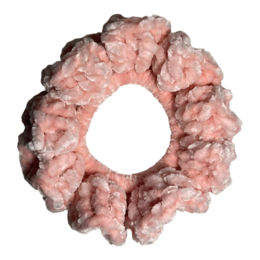 Velvet Scrunchie - Soft Glow