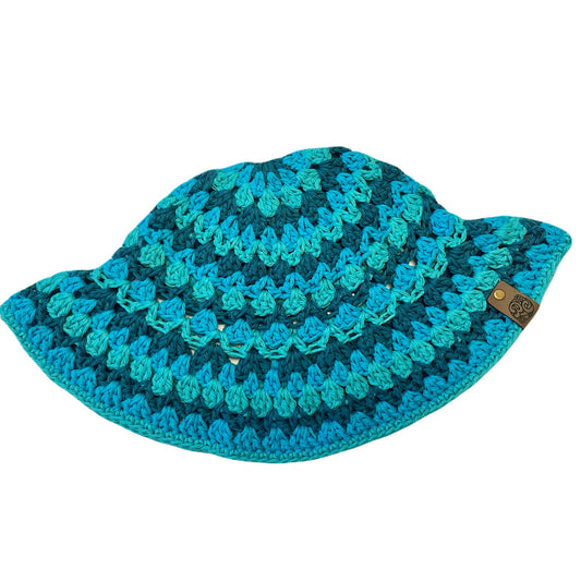 Kelp Bucket Hat - Teal/Mod Blue/Aqua