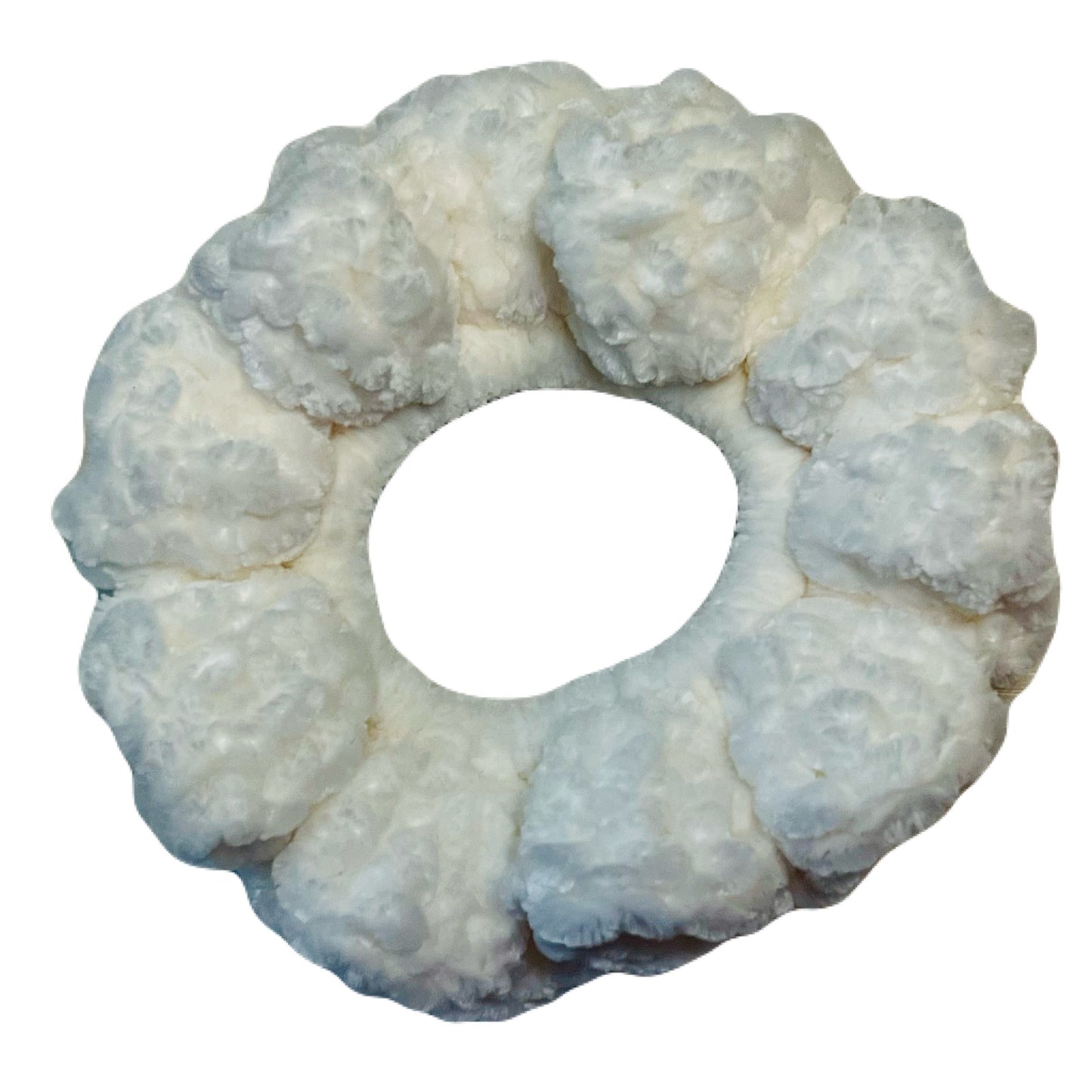 Velvet Scrunchie - White